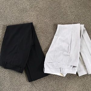 2 pairs of Express Columnist Pant Size 8